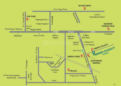 Project Image of 650 Sq.ft 1 RK Apartment / Flat for sale in Fursungi for Rs. 4800000