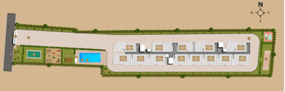 Project Image of 754.0 - 1047.0 Sq.ft 2 BHK Apartment for buy in Global Orlean