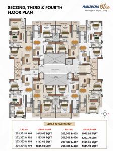 Project Image of 1045.93 - 1339.26 Sq.ft 2 BHK Apartment for buy in Manjusha Bliss