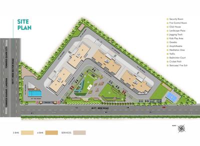 Project Image of 1465.83 - 1905.1 Sq.ft 3 BHK Apartment for buy in Jubilee Vallum