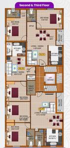 Project Image of 562.0 - 1400.0 Sq.ft 1 BHK Apartment for buy in JKM Radiance
