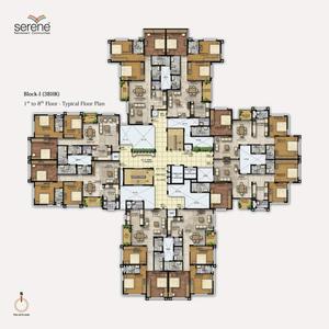 Project Image of 635.0 - 1458.0 Sq.ft 1 BHK Apartment for buy in Ozone Serene Urbana