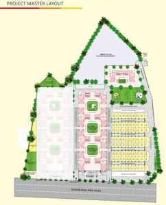 Project Image of 517.42 - 583.19 Sq.ft 2 BHK Apartment for buy in GG Town Wagholi Phase B Building 8 And 9
