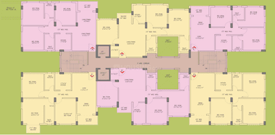 Project Image of 629.0 - 971.0 Sq.ft 2 BHK Apartment for buy in Loharuka Freshia 2
