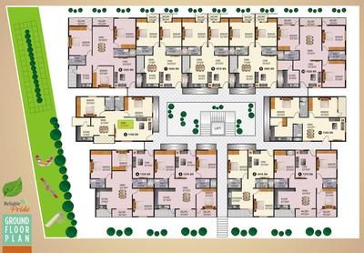 Project Image of 1010.0 - 1525.0 Sq.ft 2 BHK Apartment for buy in VSG Reliable Pride