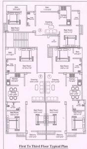Project Image of 534.0 - 936.0 Sq.ft 2 BHK Apartment for buy in Balaji Ranjeet Mansion