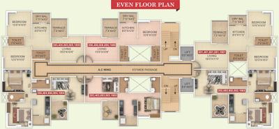 Project Image of 336.0 - 545.0 Sq.ft 1 BHK Apartment for buy in Venus Nandini Bellus
