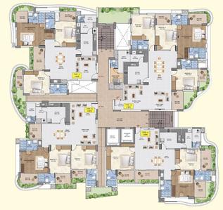 Project Image of 1282.0 - 1844.0 Sq.ft 3 BHK Apartment for buy in Veegaland Flora