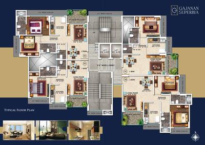 Project Image of 429.0 - 595.0 Sq.ft 1 BHK Apartment for buy in Riddhi Siddhi Developers Dombivali Gajanan Superbia