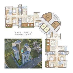 Project Image of 2840.0 - 3665.0 Sq.ft 4 BHK Apartment for buy in Antonia The Sky Villa