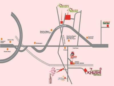 Aashirwad Aangan Location Plan 1