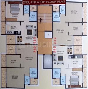 Project Image of 0.0 - 288.9 Sq.ft 1 RK Apartment for buy in Sairaj Mohan Residency