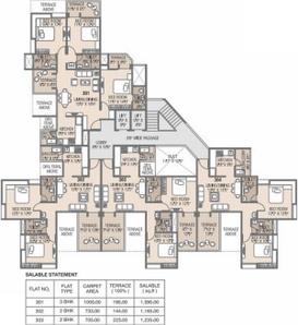 Project Image of 705.0 - 1065.0 Sq.ft 2 BHK Apartment for buy in Real Sales Polaris