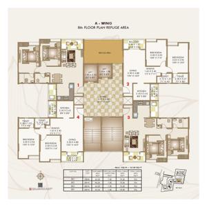 Project Image of 741.0 - 957.0 Sq.ft 2 BHK Apartment for buy in Choice Goodwill Metropolis East