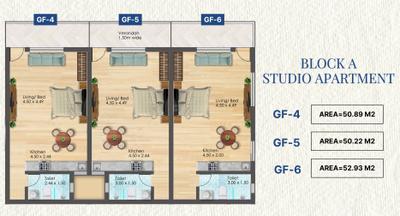 Project Image of 795.67 - 1056.05 Sq.ft 1 BHK Apartment for buy in Santa Cruz Residency