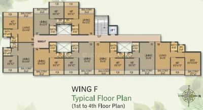 Project Image of 278.0 - 570.0 Sq.ft 1 RK Apartment for buy in Space India Hill Crest
