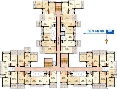 Project Image of 257.0 - 325.0 Sq.ft 1 BHK Apartment for buy in Krupa Valley Phase 1
