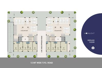 Project Image of 361.13 - 513.55 Sq.ft 1 BHK Apartment for buy in Ms Moonlight Residency
