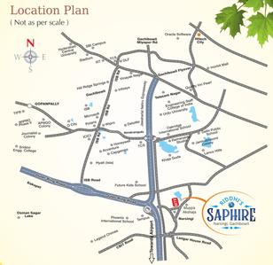Project Image of 1285.0 - 2055.0 Sq.ft 2 BHK Apartment for buy in Riddhi Saphire