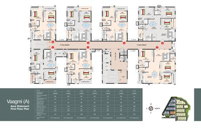 Project Image of 1041.0 - 1938.0 Sq.ft 2 BHK Apartment for buy in Vijay RVs Sai Vanamali