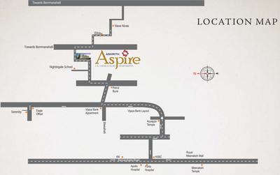 Project Image of 1080.0 - 1682.0 Sq.ft 2 BHK Apartment for buy in Ashrith Aspire