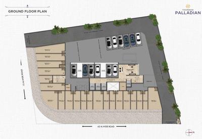 Project Image of 611.0 - 849.0 Sq.ft 2 BHK Apartment for buy in Tharwani Palladian