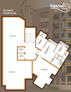 Project Image of 527.22 - 659.94 Sq.ft 2 BHK Apartment for buy in Shree Hasnain Park