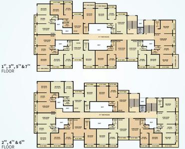 Project Image of 287.0 - 508.0 Sq.ft 1 RK Apartment for buy in Vrishti Srishti Vihar