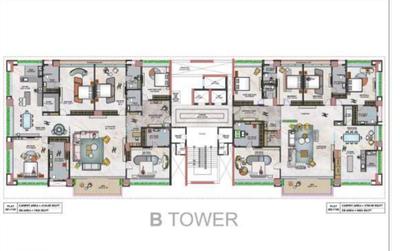 Project Image of 1737.08 - 3730.02 Sq.ft 4 BHK Apartment for buy in Rajgreen Vanilla Sky