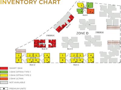 Project Image of 625.0 - 1770.0 Sq.ft 1 BHK Apartment for buy in Shriram Park 63 At Shriram The Gateway