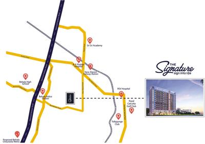 Project Image of 1289.0 - 1422.0 Sq.ft 3 BHK Apartment for buy in Manor Signature