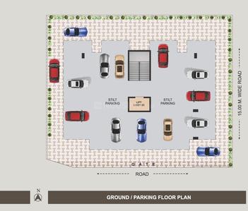Project Image of 632.16 - 777.69 Sq.ft 3 BHK Apartment for buy in Rajdeep Heights
