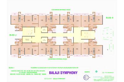 Project Image of 0.0 - 674.0 Sq.ft 2 BHK Apartment for buy in Vishesh Balaji Symphony