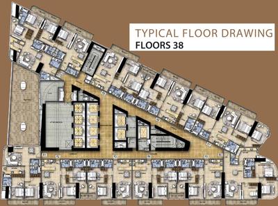 Project Image of 627.0 - 1648.0 Sq.ft 1 BHK Apartment for buy in Damac Paramount Tower Hotel And Residences
