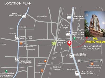 Project Image of 443.04 - 710.96 Sq.ft 1 BHK Apartment for buy in NLPL NL Park View
