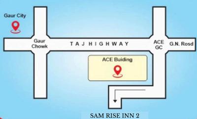 Project Image of 1050.0 - 1550.0 Sq.ft 2 BHK Apartment for buy in Sam Rise INN 2