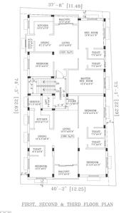 Vishnu Golden Avenue Golden Avenue Cluster Plan from 1st to 3rd Floor 1