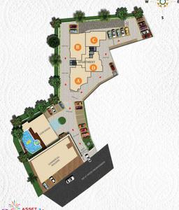 Project Image of 1239.0 - 2679.0 Sq.ft 2 BHK Apartment for buy in Asset Rangoli