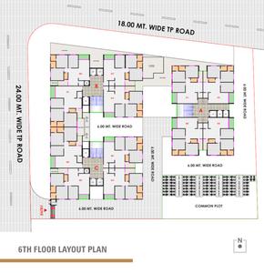 Project Image of 1002.23 - 1150.34 Sq.ft 3 BHK Apartment for buy in Shreenath Ganesh Rivera