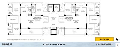 Project Image of 1533.21 - 2062.04 Sq.ft 3 BHK Apartment for buy in NR BN One 31