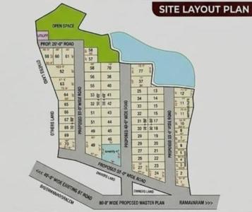 Subhagruha Sukrithi Windsor Layout Plan 1