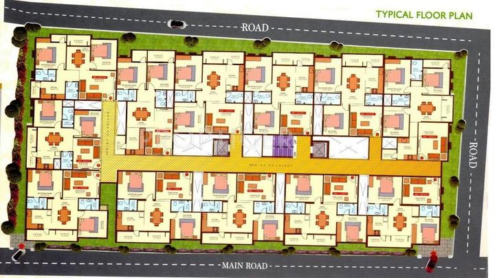 Ram Sai Ram Residency Images for Cluster Plan of Ram Sai Ram Residency 1