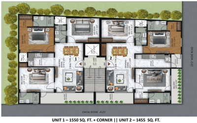 Project Image of 1455.0 - 1725.0 Sq.ft 3 BHK Builder Floor for buy in Multibrain Ultima 107