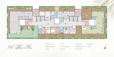 Project Image of 897.0 - 1232.0 Sq.ft 2 BHK Apartment for buy in G M Mahika