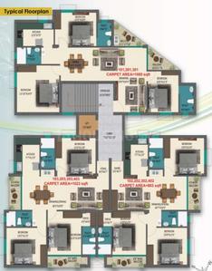 Project Image of 983.0 - 1080.0 Sq.ft 3 BHK Apartment for buy in Panchmukhi Uma Sarita