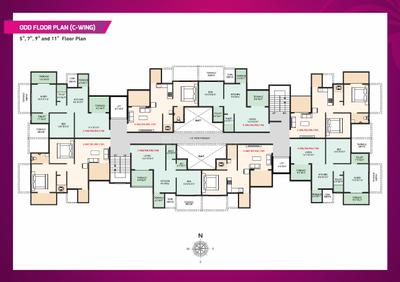 Project Image of 311.94 - 478.99 Sq.ft 1 BHK Apartment for buy in Goodwill Wonder Nest C Wing Phase 1