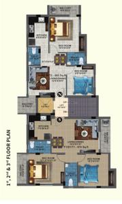 Project Image of 883.0 - 974.0 Sq.ft 2 BHK Apartment for buy in MP Bodhi