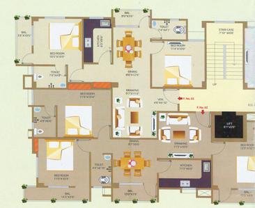 Ssi Sharda Complex Sharda Complex Cluster Plan 1