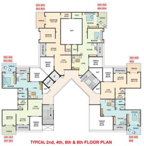 Project Image of 365.0 - 615.0 Sq.ft 1 BHK Apartment for buy in Arun Balaji Paradise Building A And D