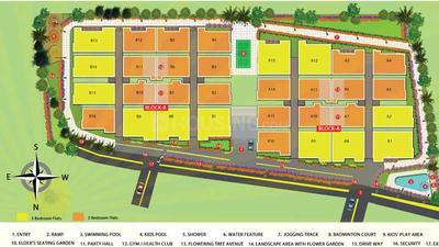Project Image of 1100 Sq.ft 2 BHK Apartment / Flat for sale in Hulimavu for Rs. 8199800